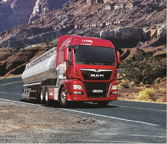 MAN TGX 510마력 6X2 이피션트라인3 트랙터.<만트럭버스코리아 제공>